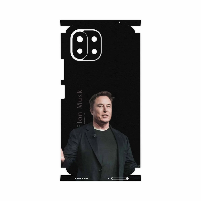 برچسب پوششی ماهوت مدل Elon-Musk-FullSkin مناسب برای گوشی موبایل شیائومی 11 Lite 5G NE