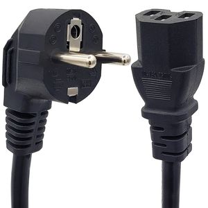 نقد و بررسی کابل برق سه پین منبع تغذیه کامپیوتر مدل 75MM طول 1.5 متر توسط خریداران