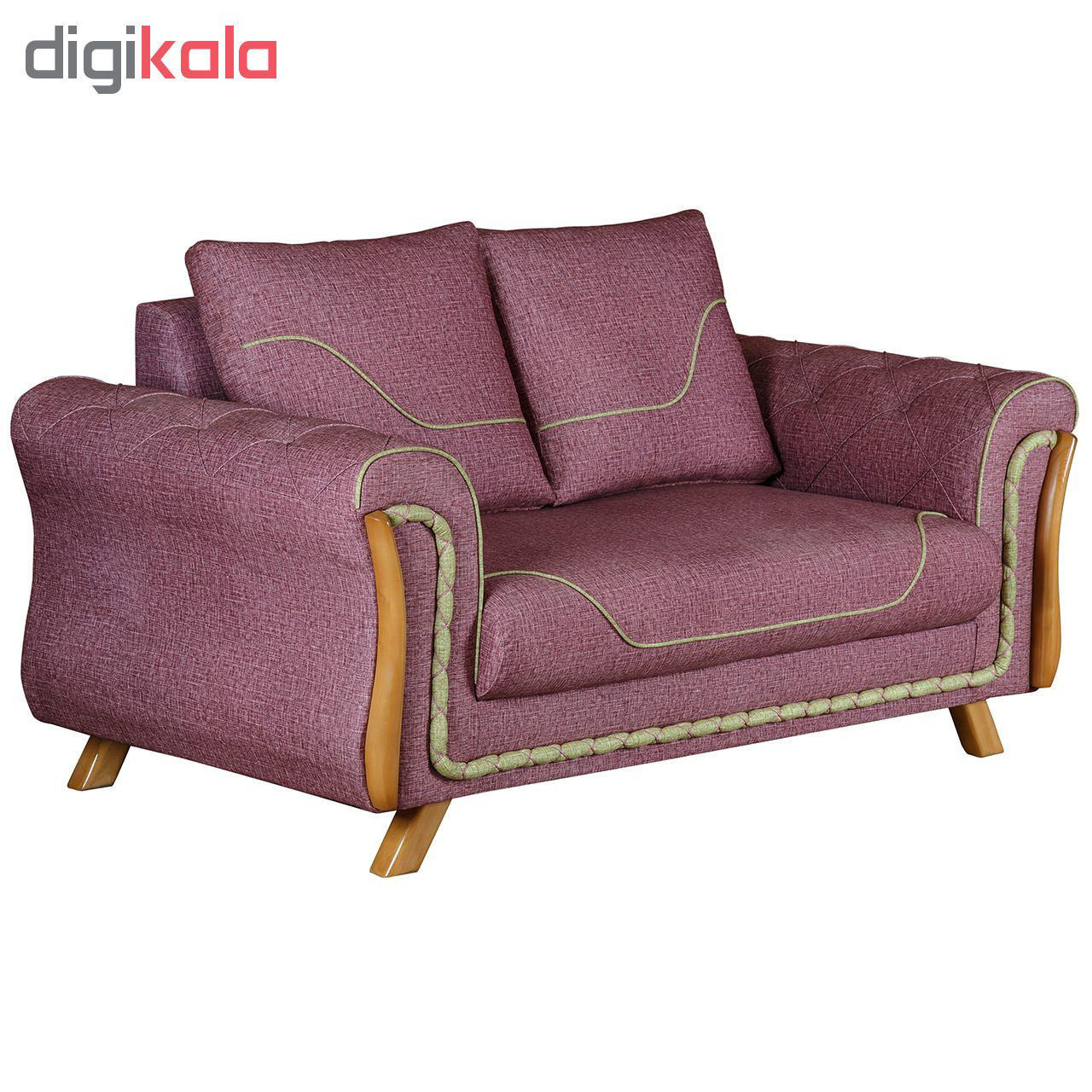 مبل راحتی 7 نفره چشمه نور مدل MA-310/BR-PUR-GR
