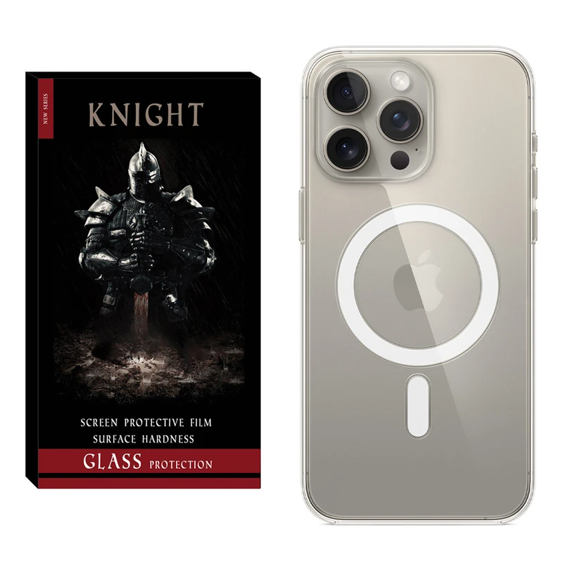 کاور نایت مدل Clear Magsafe KT مناسب برای گوشی موبایل اپل iPhone 16 Pro Max