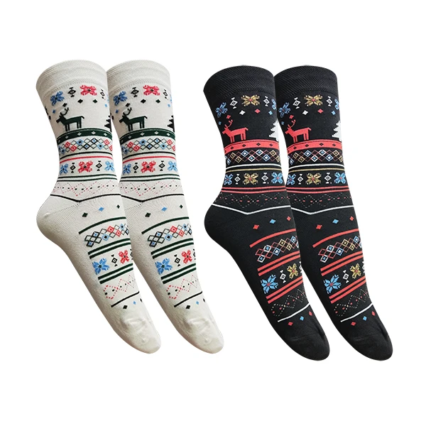 جوراب زنانه تن پوش هنگامه مدل سنتی کد KRB بسته 2 عددی