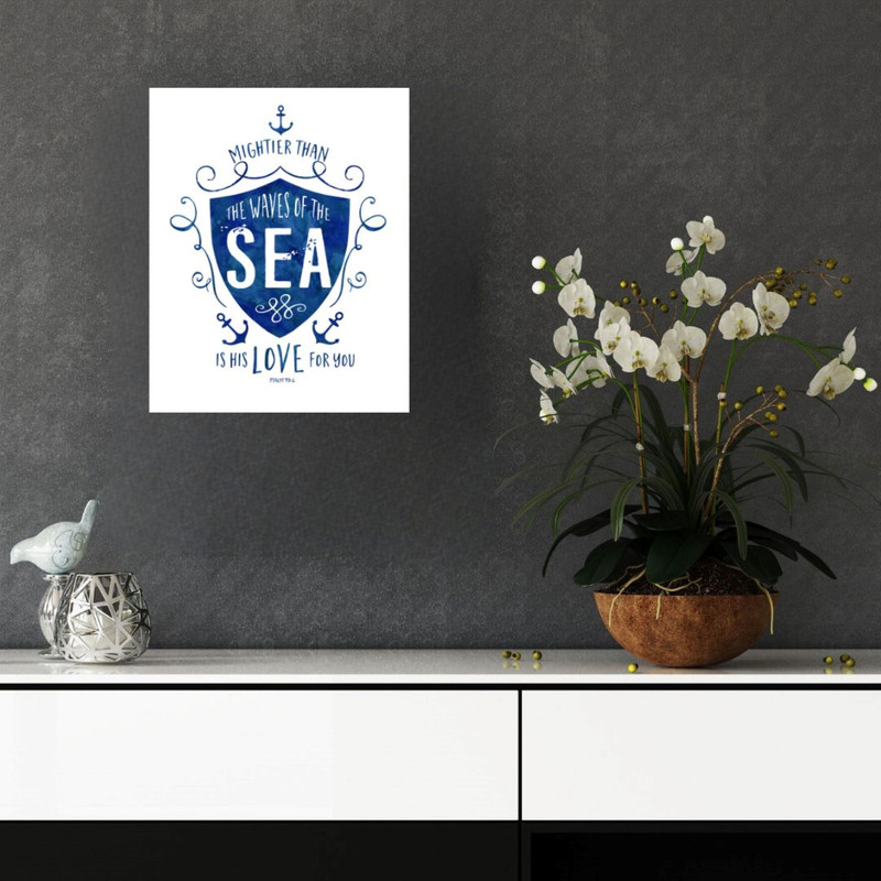 پوستر مدل  قدرتمندتر از موج‌های دریا 