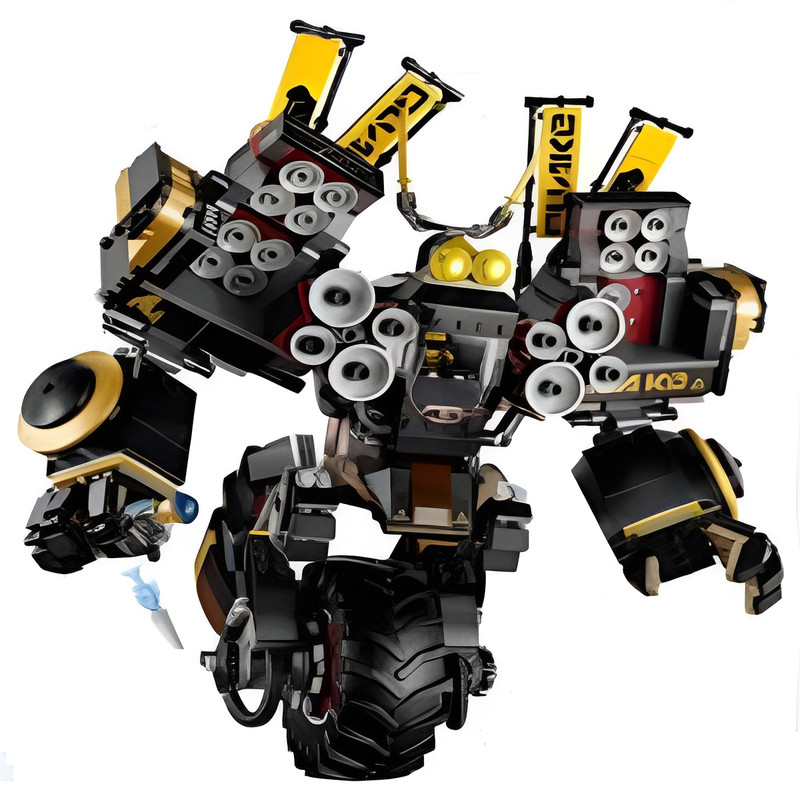 ساختنی مدل  زمین قدرت NINJAGO کد 10800