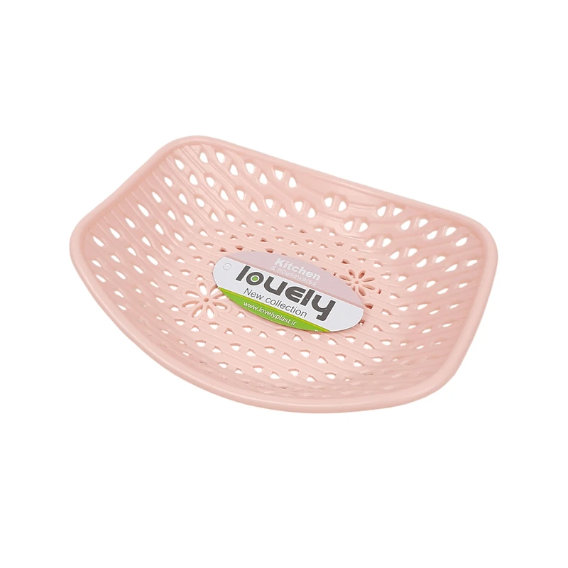 سبد سبزی لاولی پلاست مدل سی گل کد F1166