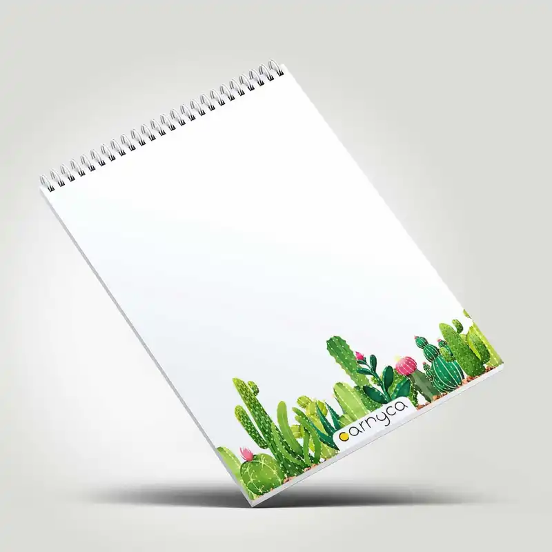 دفتر برنامه ریزی کارنیکا طرح کاکتوس مدل پلنر روزانه کد cactus1