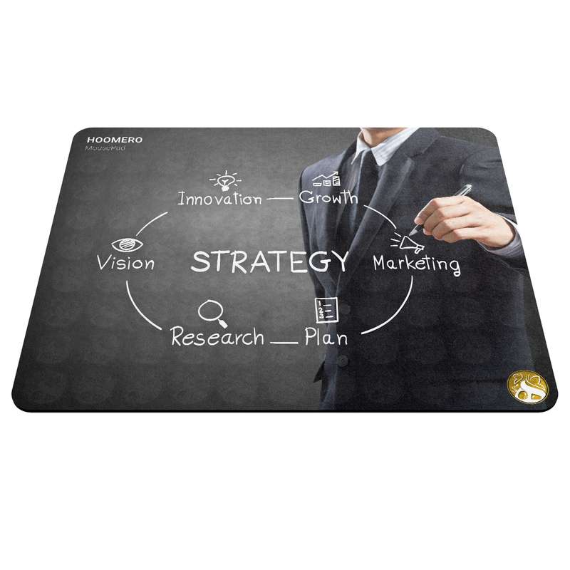 ماوس پد هومرو مدل A6351 طرح بیزینس و جملات انگیزشی