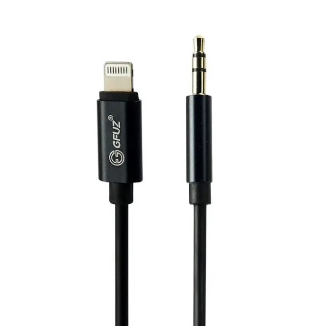 کابل تبدیل لایتنینگ به AUX جی فوز مدل AX-37 طول 1 متر