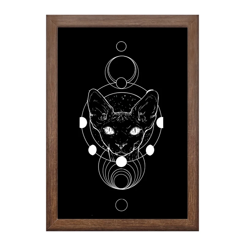 تابلو خندالو طرح گربه (Cat) کد F1805