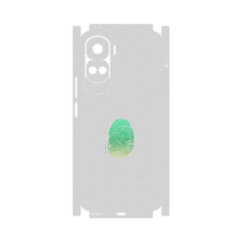 برچسب پوششی ماهوت مدل Minimal Fingerprint-FullSkin مناسب برای گوشی موبایل آنر 90 Lite