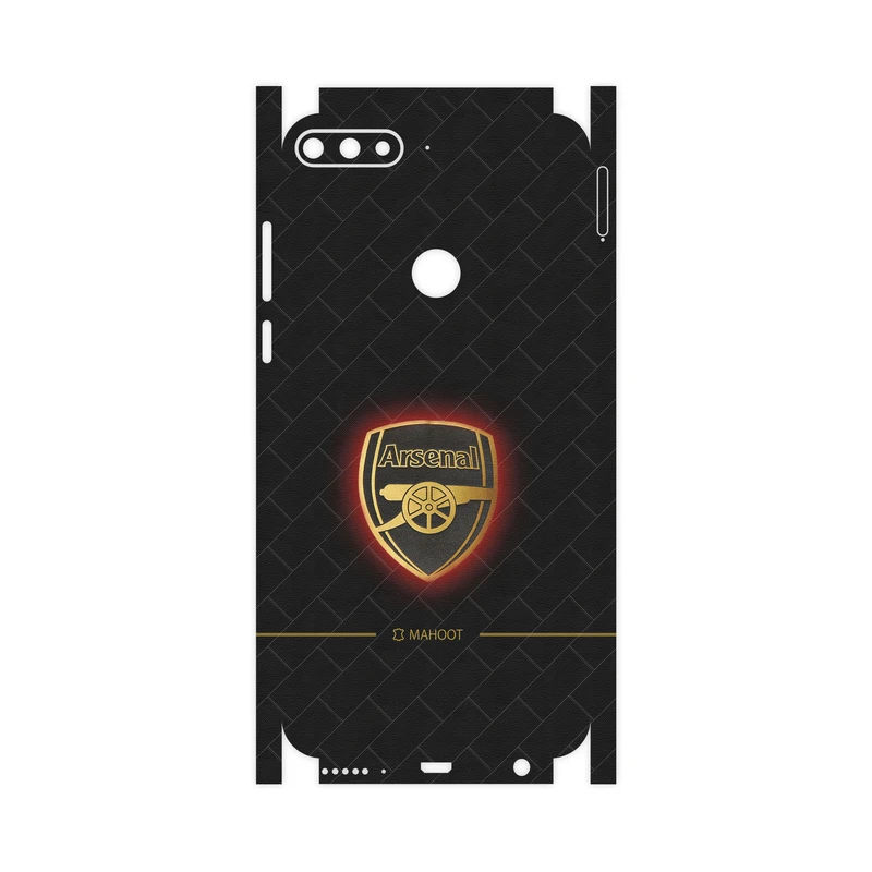 برچسب پوششی ماهوت مدل Arsenal-FC-FullSkin مناسب برای گوشی موبایل هوآوی Y7 Prime 2018
