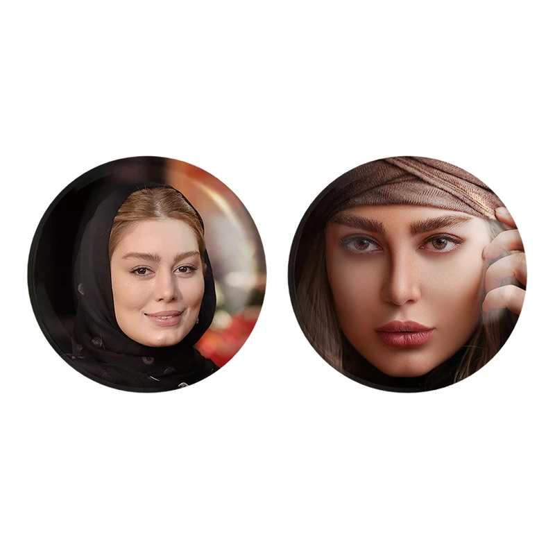 مگنت خندالو طرح سحر قریشی کد 1046110458 مجموعه 2 عددی