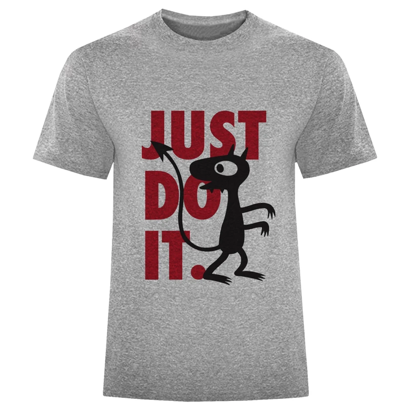 تی شرت آستین کوتاه مردانه مدل گربه وD470 JUST