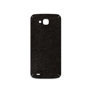 MAHOOT Dark-Brown-Leather Cover Sticker for LG X venture