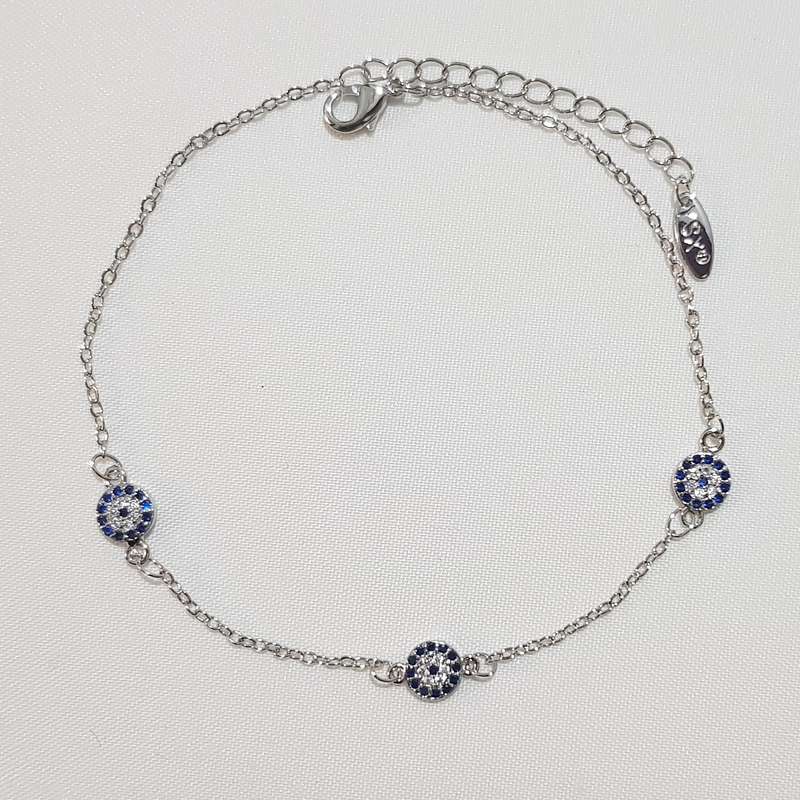 پابند زنانه وای اس ایکس مدل چشم نظر 3455 پابند زنانه وای اس ایکس مدل چشم نظر 3455