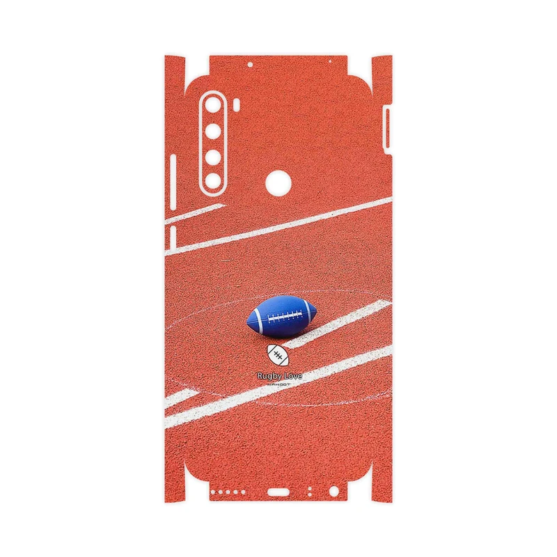 برچسب پوششی ماهوت مدل Rugby football-FullSkin مناسب برای گوشی موبایل شیائومی Redmi Note 8