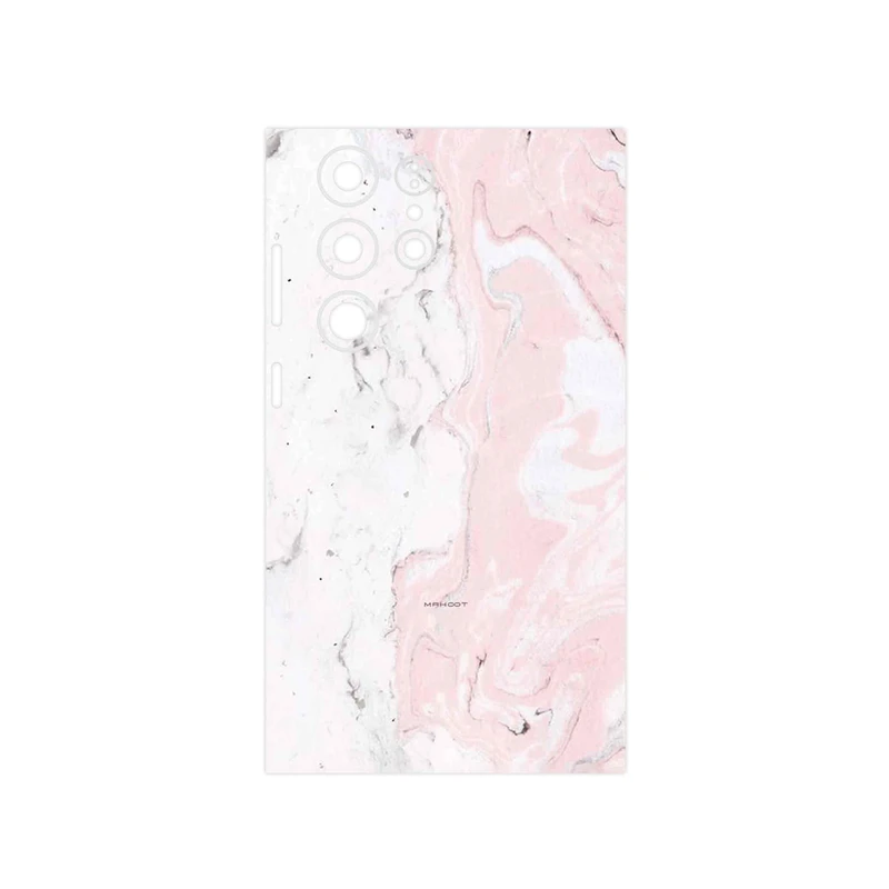 برچسب پوششی ماهوت مدل Blanco_Pink_Marble مناسب برای گوشی موبایل سامسونگ Galaxy S23 Ultra