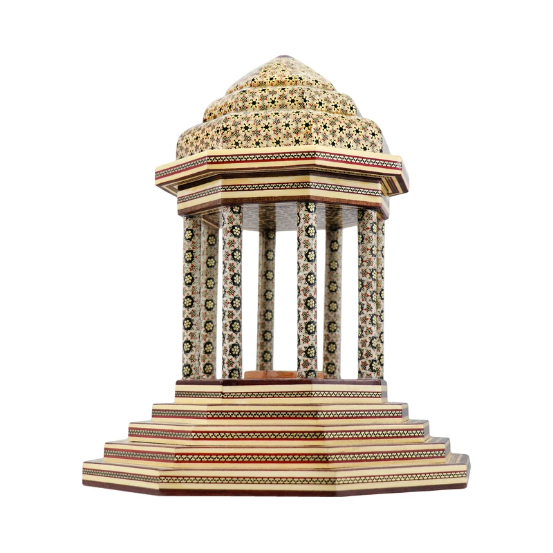 تندیس خاتم کاری فراز هنر مدل مقبره حافظ