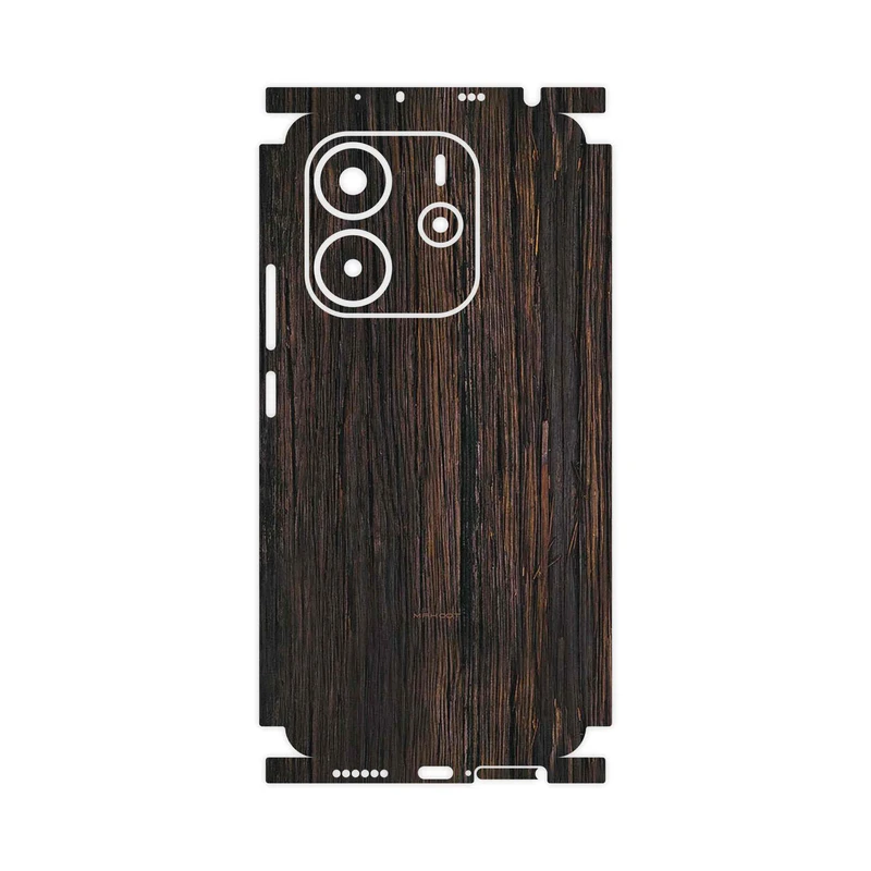 برچسب پوششی ماهوت مدل Burned_Wood-FullSkin مناسب برای گوشی موبایل شیائومی Redmi Note 14 4G