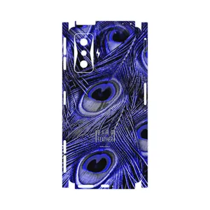 MAHOOT Purple Feather-FullSkin Cover Sticker for Xiaomi Poco F4 GT 5G