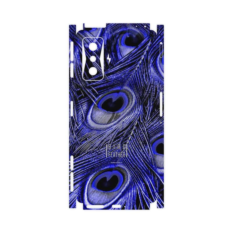 برچسب پوششی ماهوت مدل Purple Feather-FullSkin مناسب برای گوشی موبایل شیائومی Poco F4 GT 5G