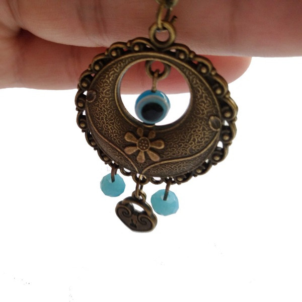 جاکلیدی دخترانه مدل چشم زخم