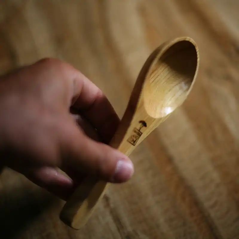 قاشق آجیل خوری وودلندزون مدل مینی