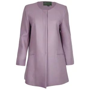 پالتو زنانه عصر جدید مدل 1298 رنگ یاسی