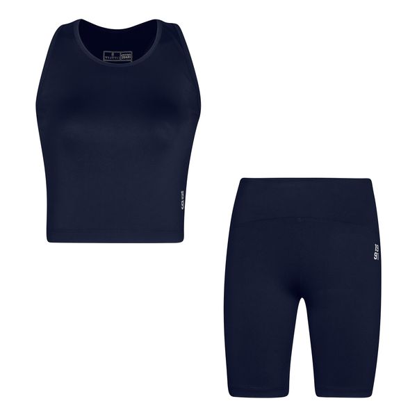 ست تاپ و شلوارک ورزشی زنانه نوزده نودیک مدل ST1925 NB