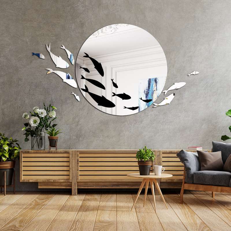 آینه اِلِنسی مدل حوض ماهی