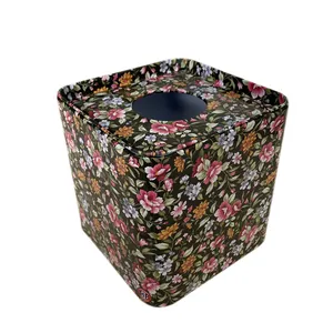 جعبه دستمال کاغذی مدل گل