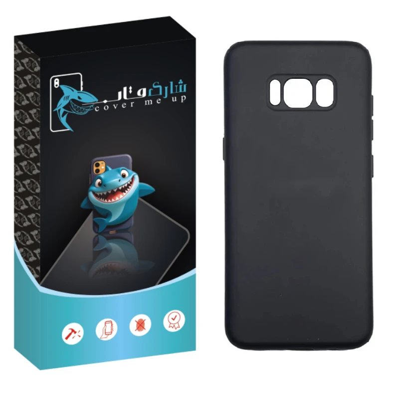 کاور شارک قاب مدل SILIK مناسب برای گوشی موبایل سامسونگ Galaxy S8