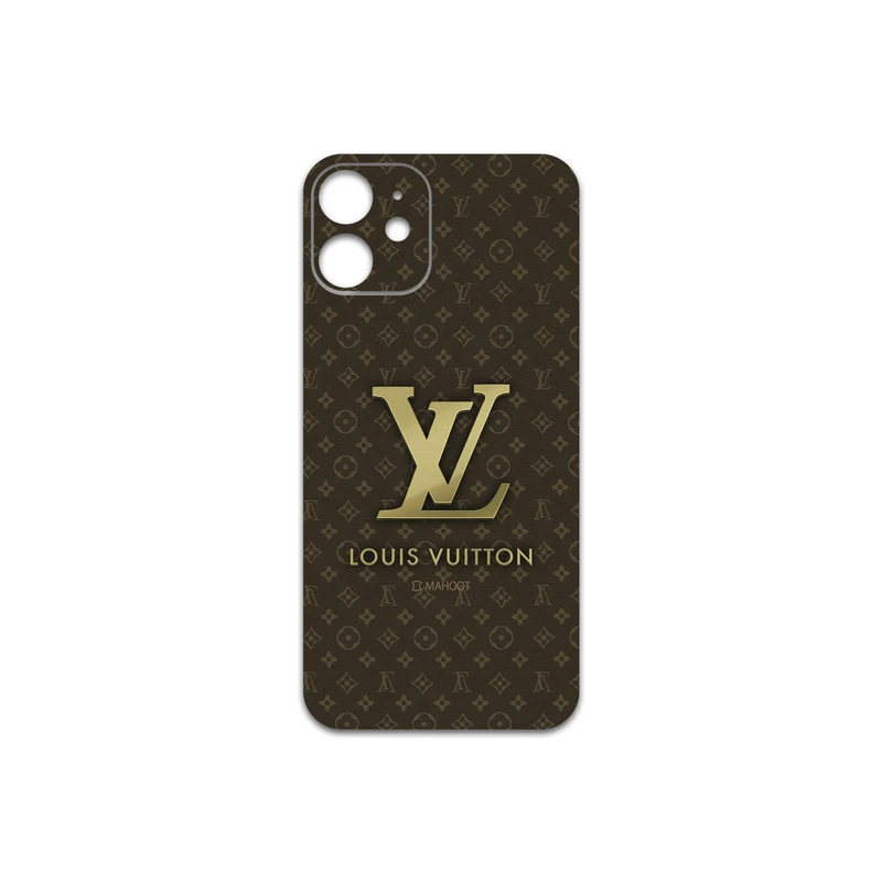 برچسب پوششی ماهوت مدل LOUIS-VUITTON-Logo مناسب برای گوشی موبایل اپل iPhone 12 mini