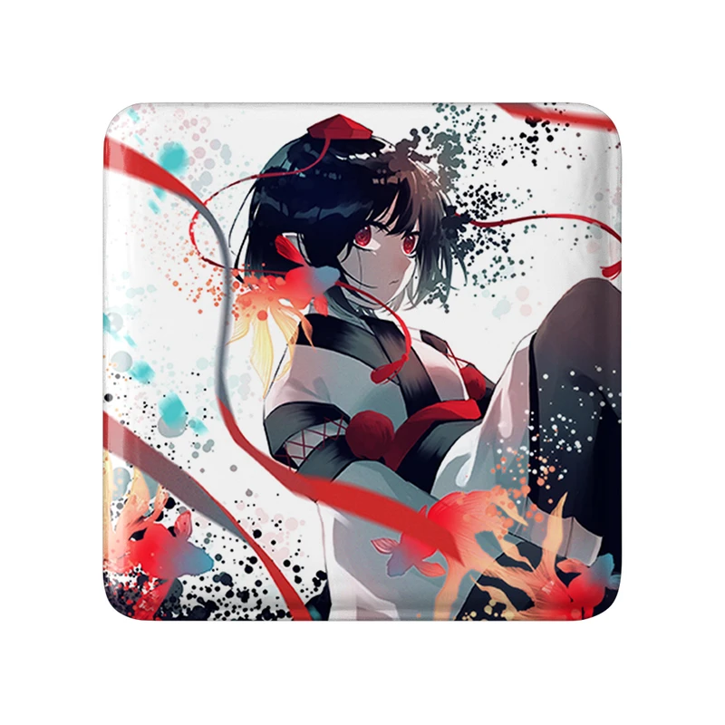 مگنت خندالو طرح بازی توهو (Touhou) مدل مربعی کد 35753