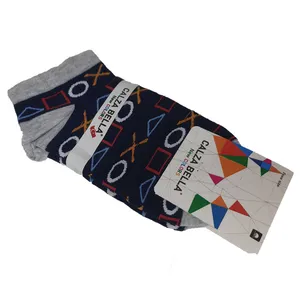 جوراب ساق کوتاه زنانه کالزابلا مدل بازی دوز