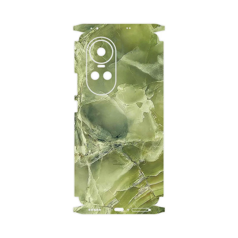 برچسب پوششی ماهوت مدل Green_Crystal_Marble-FullSkin مناسب برای گوشی موبایل اپو Reno 10 5G