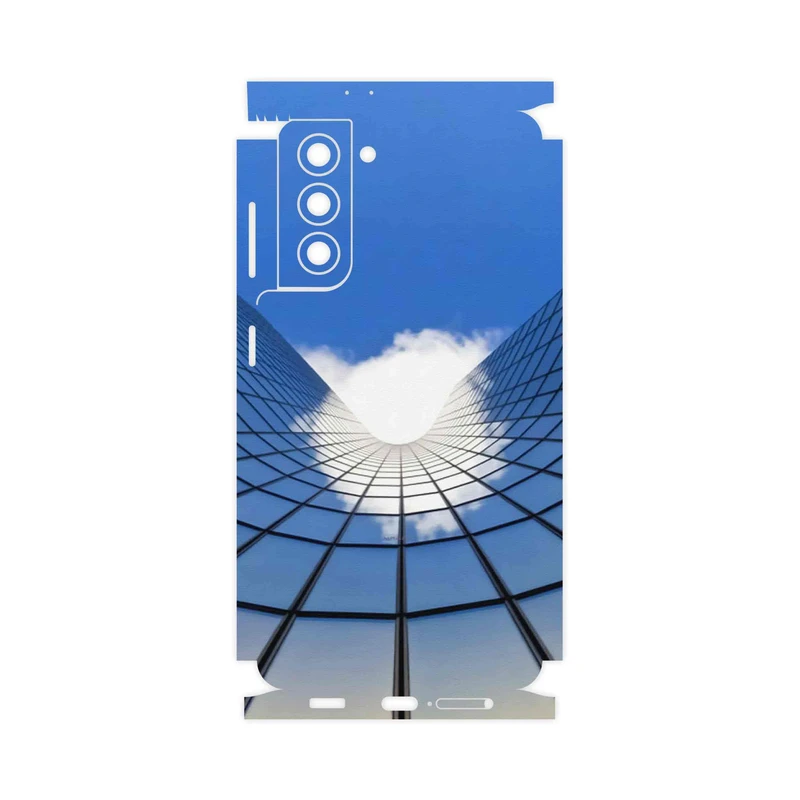 برچسب پوششی ماهوت مدل Glass skyscraper-FullSkin مناسب برای گوشی موبایل سامسونگ Galaxy S21 5G