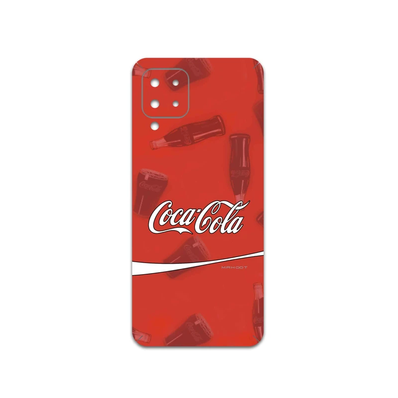 برچسب پوششی ماهوت مدل Coca-Cola-Logo مناسب برای گوشی موبایل سامسونگ Galaxy M22