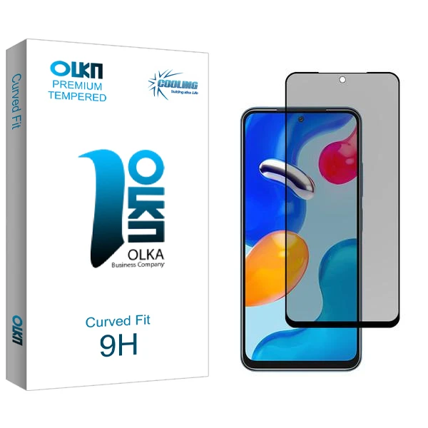 محافظ صفحه نمایش حریم شخصی کولینگ مدل Olka مناسب برای گوشی موبایل شیائومی Redmi Note 11 4G