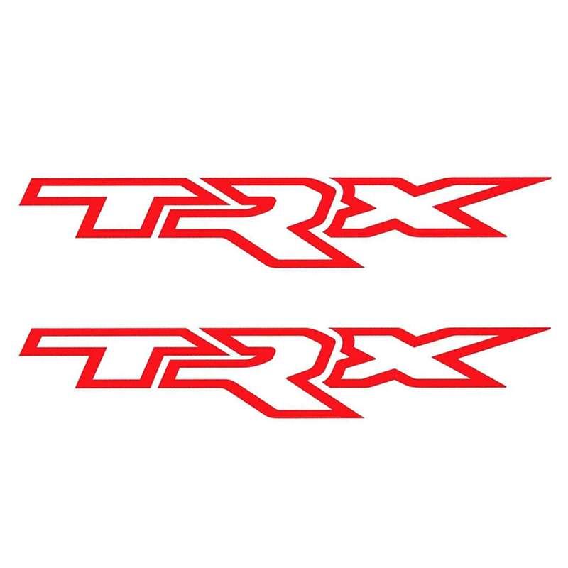برچسب بدنه خودرو شیپرس طرح TRX کد ST012R بسته 2 عددی