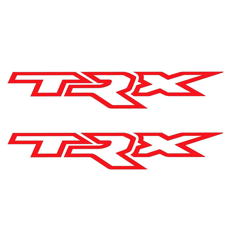 برچسب بدنه خودرو شیپرس طرح TRX کد ST012R بسته 2 عددی