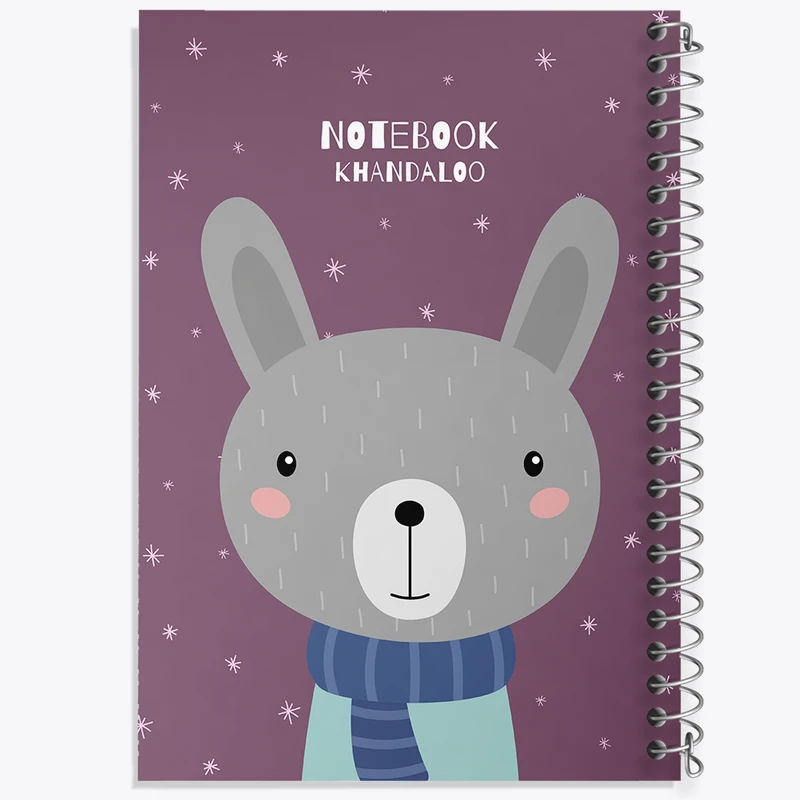 دفتر نقاشی 50 برگ خندالو طرح خرگوش کیوت کد N1699