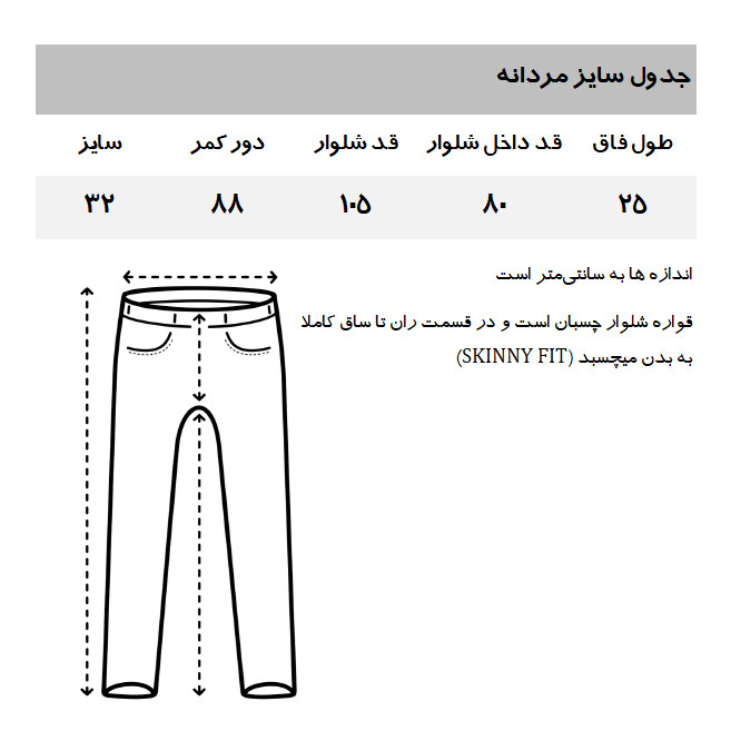 شلوار جین مردانه سوپردرای مدل BK4J0F5