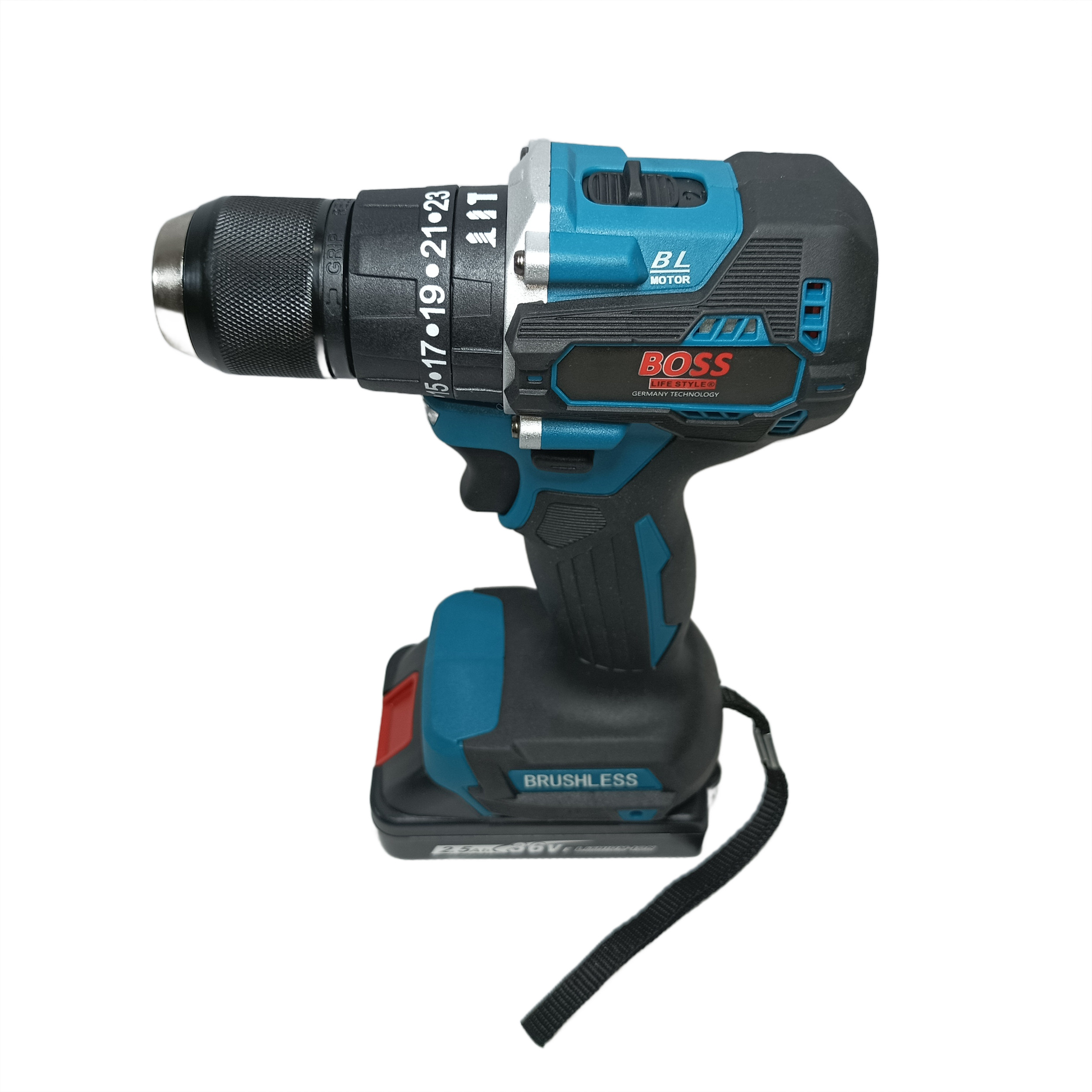 دریل چکشی باس مدل BS-mita-36 مجموعه 24 عددی