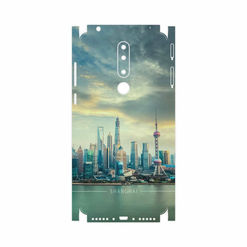برچسب پوششی ماهوت مدل Shanghai City-FullSkin مناسب برای گوشی موبایل نوکیا 3.1 Plus