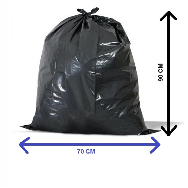 کیسه زباله مدل ضخیم بزرگ کد 90x70 وزن 3 کیلوگرم