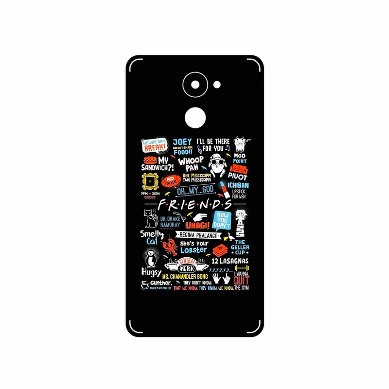 برچسب پوششی ماهوت مدل Friends 2 مناسب برای گوشی موبایل هوآوی Y7 Prime