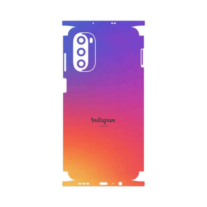 برچسب پوششی ماهوت مدل Instagram-FullSkin مناسب برای گوشی موبایل موتورولا Moto G52