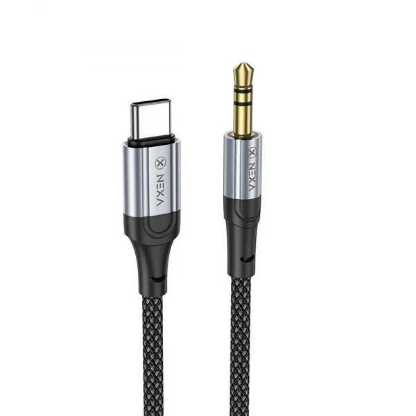 کابل تبدیل USB-C به AUX نکسا مدل lx3 طول 1 متر