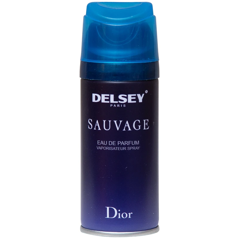 اسپری خوشبو کننده بدن مردانه دلسی مدل Sauvage Dior حجم 150 میلی لیتر