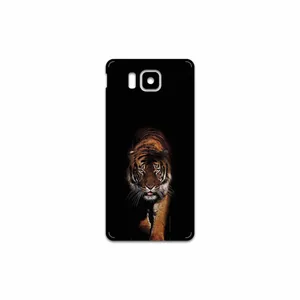 MAHOOT Wild Tiger Cover Sticker for Samsung Galaxy Alpha